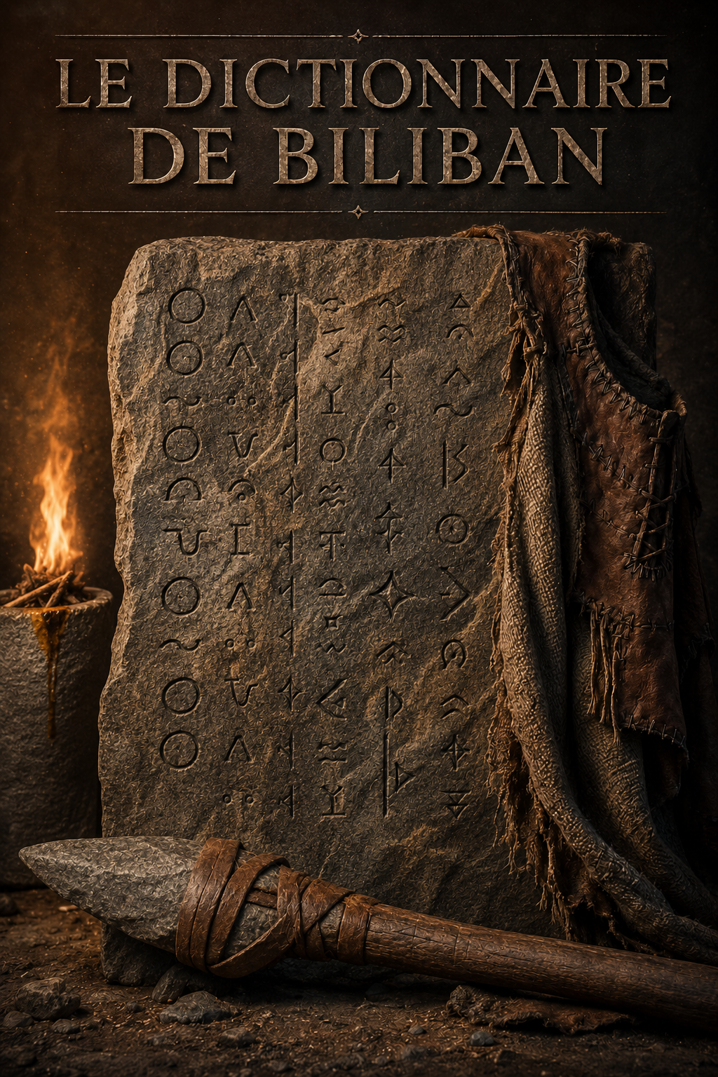 Le Dictionnaire de Biliban — couverture avant Le Dictionnaire de Biliban — couverture avant
