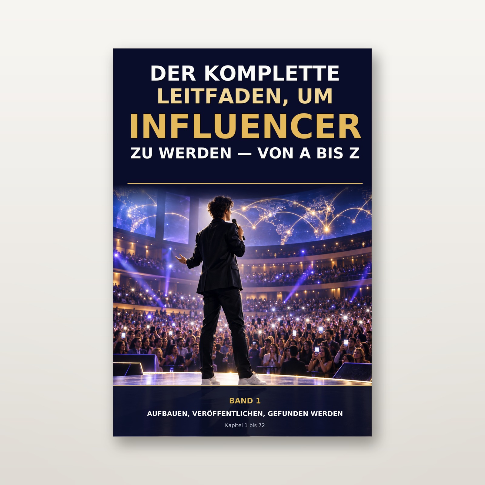 Der komplette Leitfaden, um Influencer zu werden — Band 1 — Umschlag Der komplette Leitfaden, um Influencer zu werden — Band 1 — Umschlag
