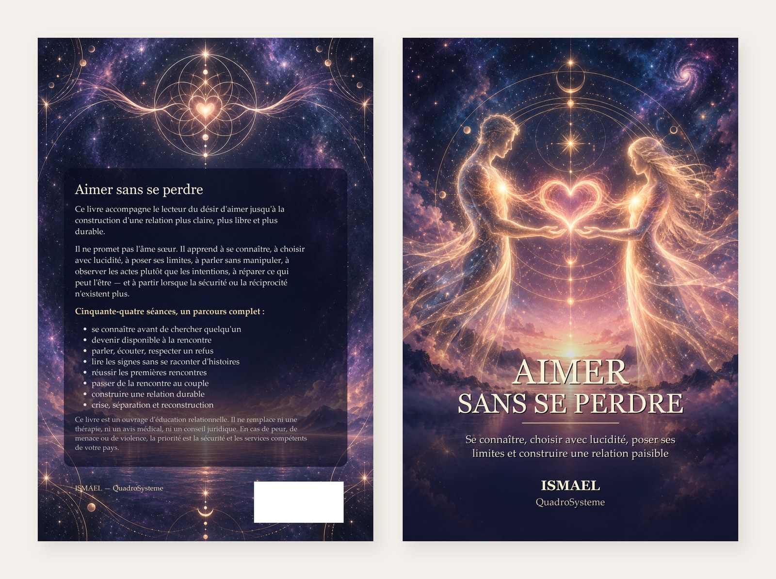 Aimer sans se perdre — première et quatrième de couverture Aimer sans se perdre — première et quatrième de couverture