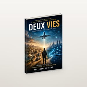 Deux vies — Marcher avec son esprit ou prendre l’avion intellectuel (V2) — le livre fermé, en perspective