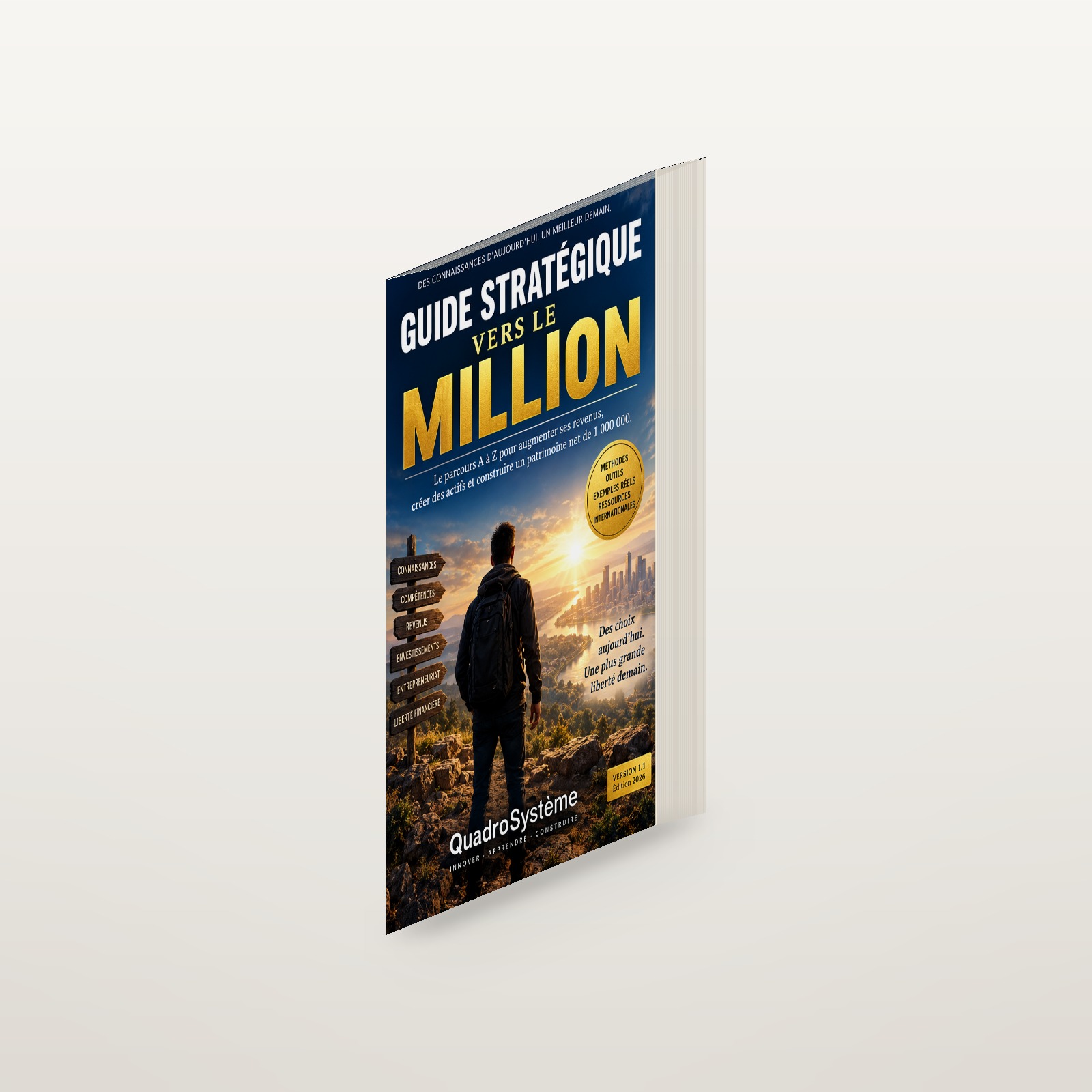 guide stratégique vers le million — la tranche des pages Guide stratégique vers le million — la tranche des pages