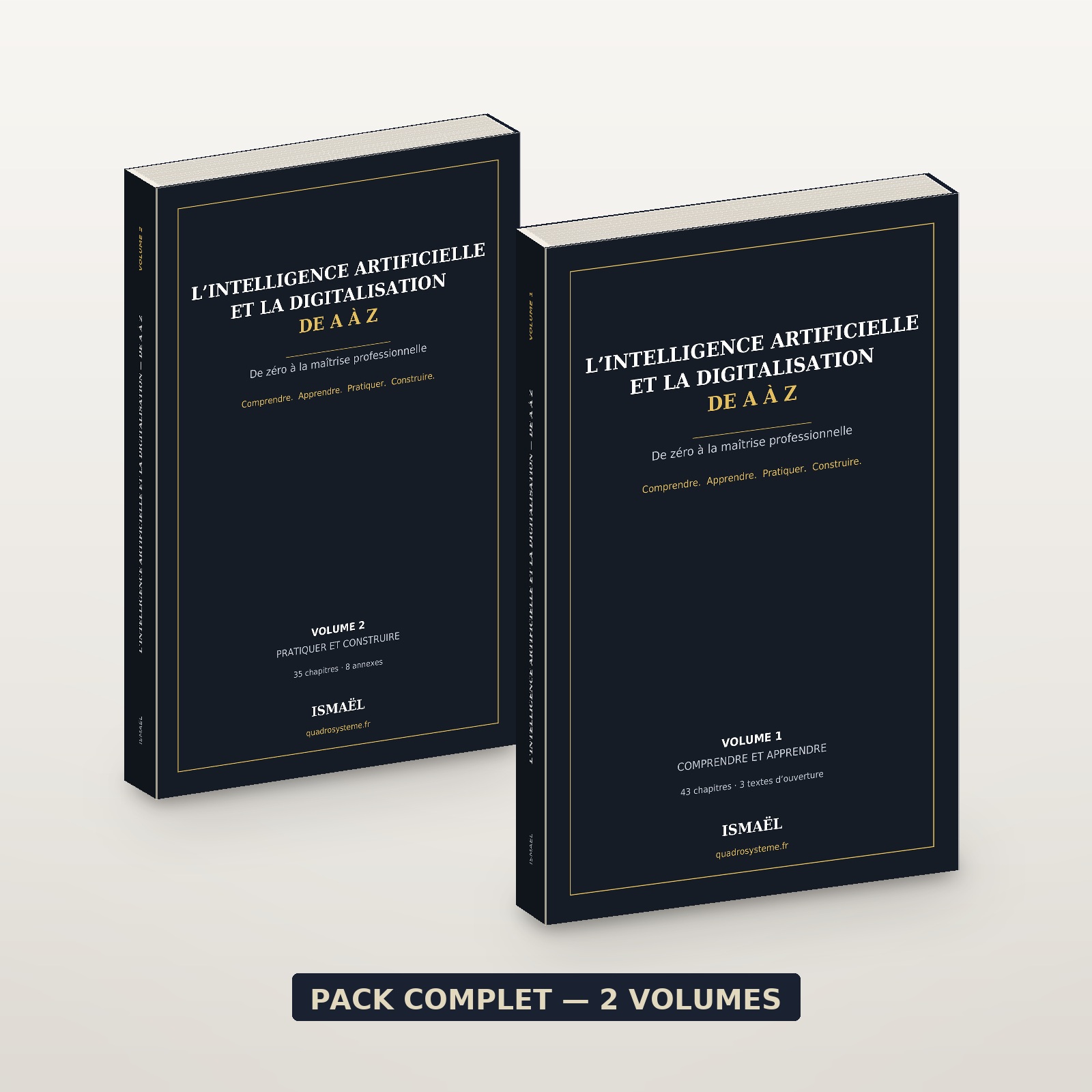 Pack complet — les deux volumes Pack complet — les deux volumes