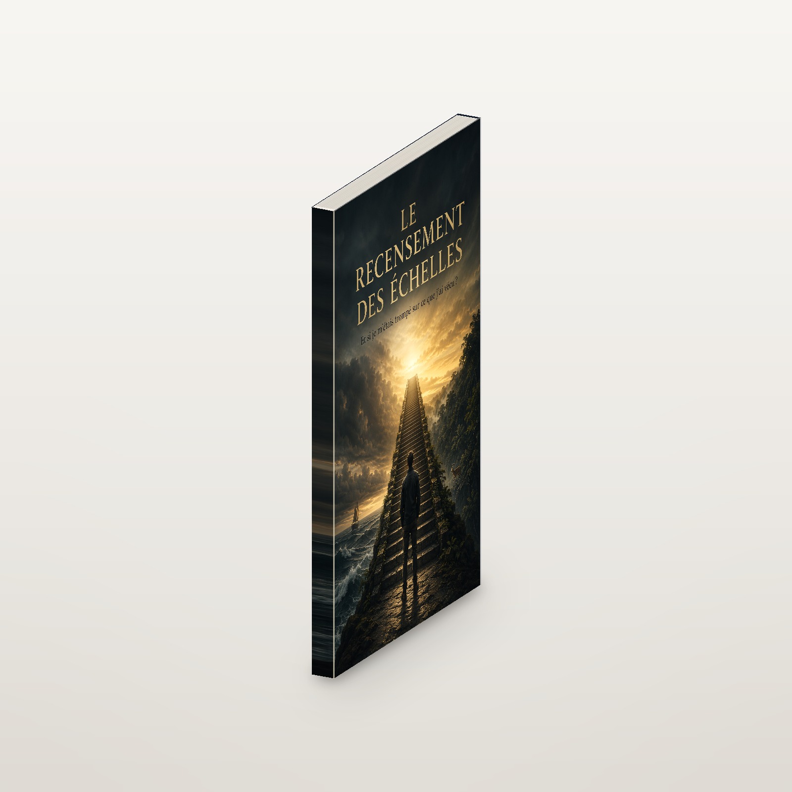 le recensement des échelles — le dos et l’épaisseur du livre Le Recensement des échelles — le dos et l’épaisseur du livre