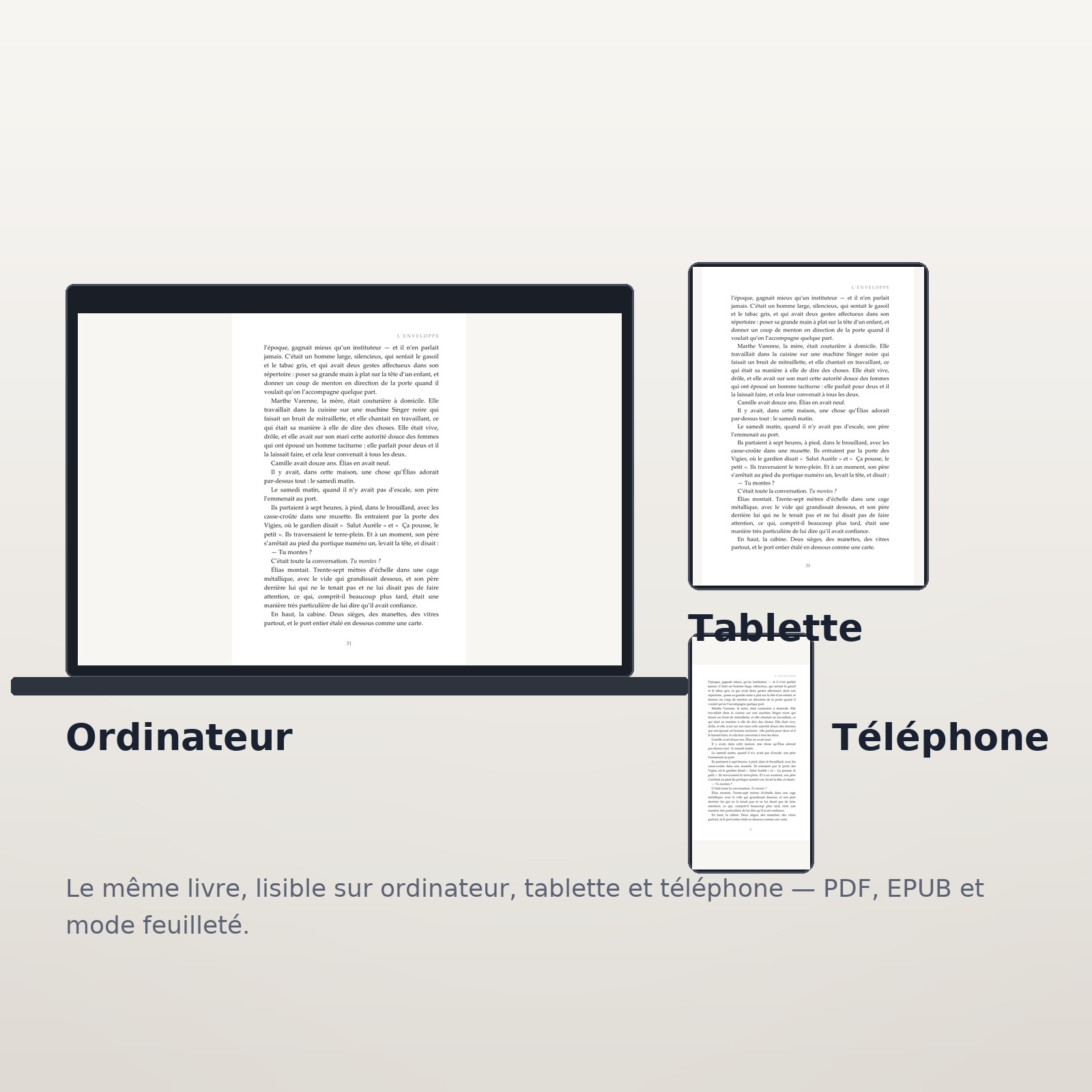 le recensement des échelles — sur ordinateur, tablette et téléphone Le Recensement des échelles — sur ordinateur, tablette et téléphone