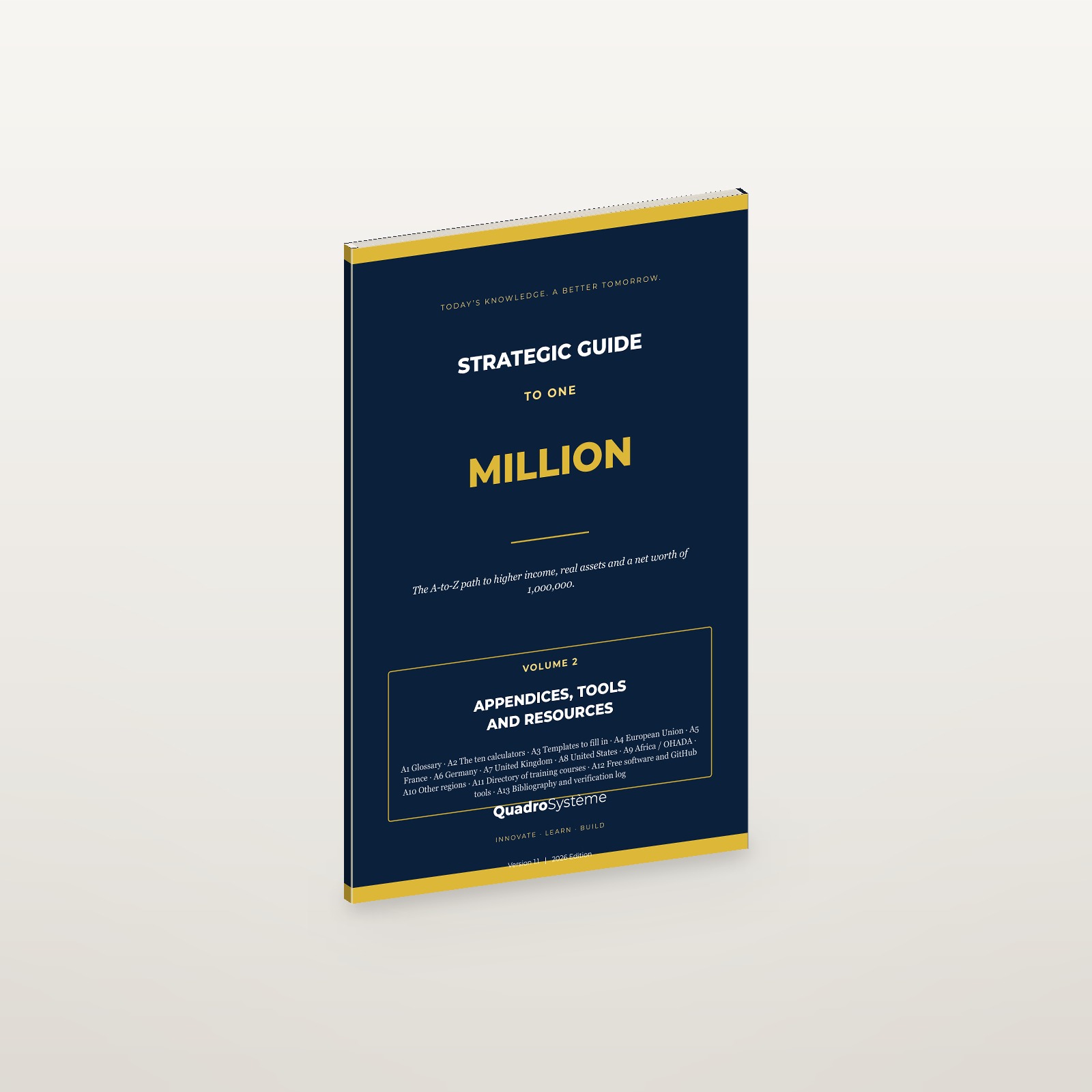 strategic guide to one million — volume 2, appendices and resources Strategic Guide to One Million — volume 2, appendices and resources