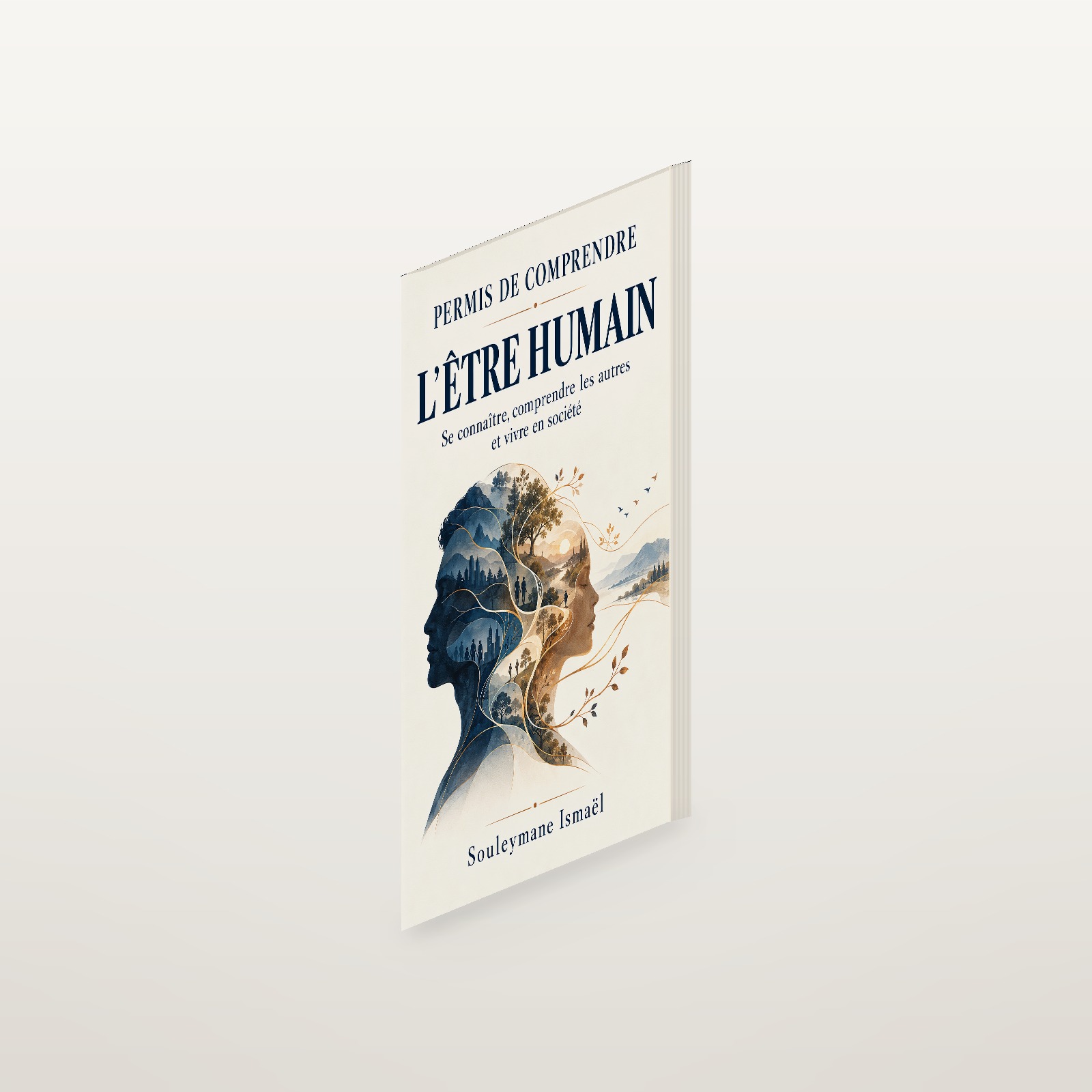 permis de comprendre l’être humain — tranche des pages Permis de comprendre l’être humain — tranche des pages